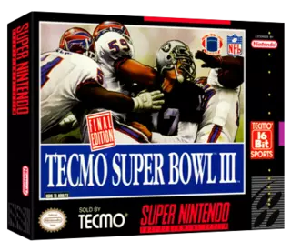 jeu Tecmo Super Bowl III - Final Edition